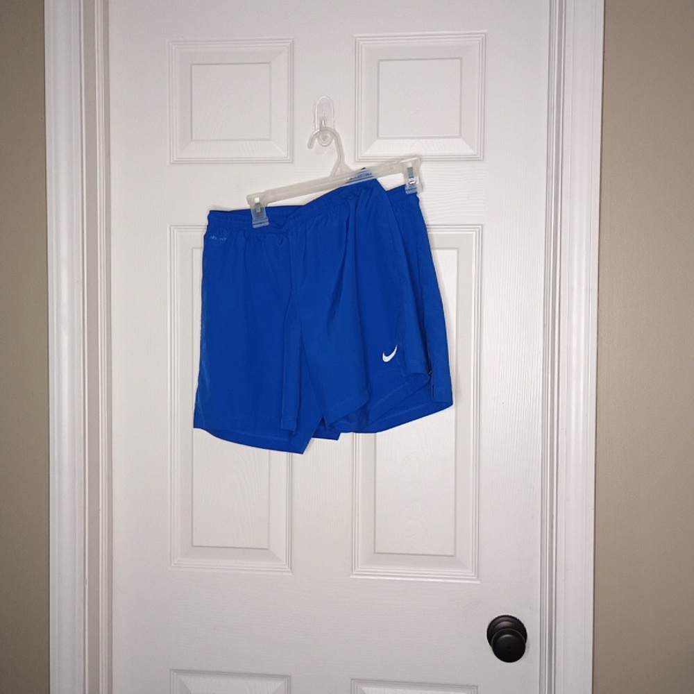 2 pc (pair) of Blue Nike Dri-Fit Shorts Medium Unisex Girls